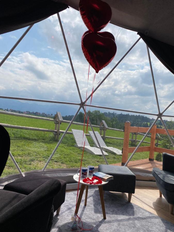 Glamping Pasieka Namiot Glamp Bukowina Tatrzanska - Domki W Gorach Groń 外观 照片