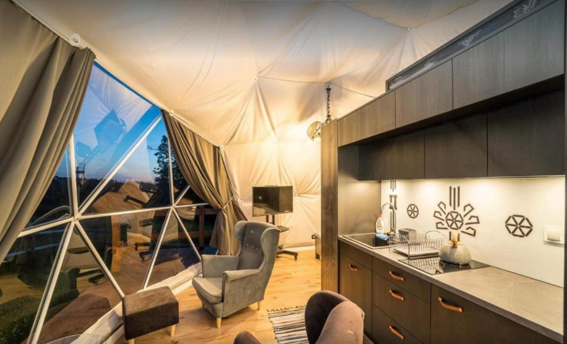 Glamping Pasieka Namiot Glamp Bukowina Tatrzanska - Domki W Gorach Groń 外观 照片