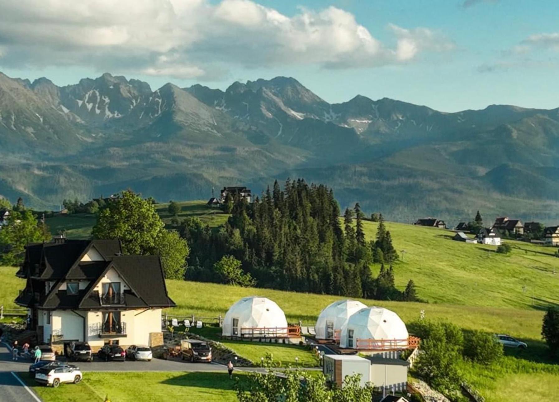 Glamping Pasieka Namiot Glamp Bukowina Tatrzanska - Domki W Gorach Groń 外观 照片