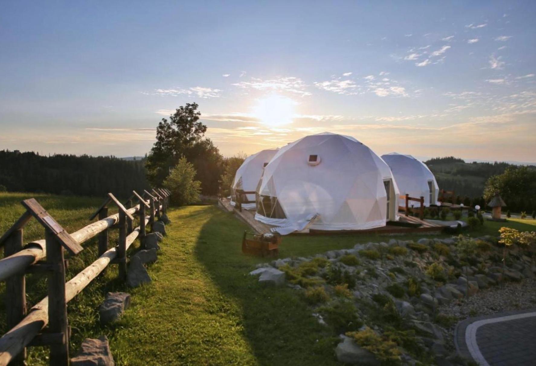 Glamping Pasieka Namiot Glamp Bukowina Tatrzanska - Domki W Gorach Groń 外观 照片