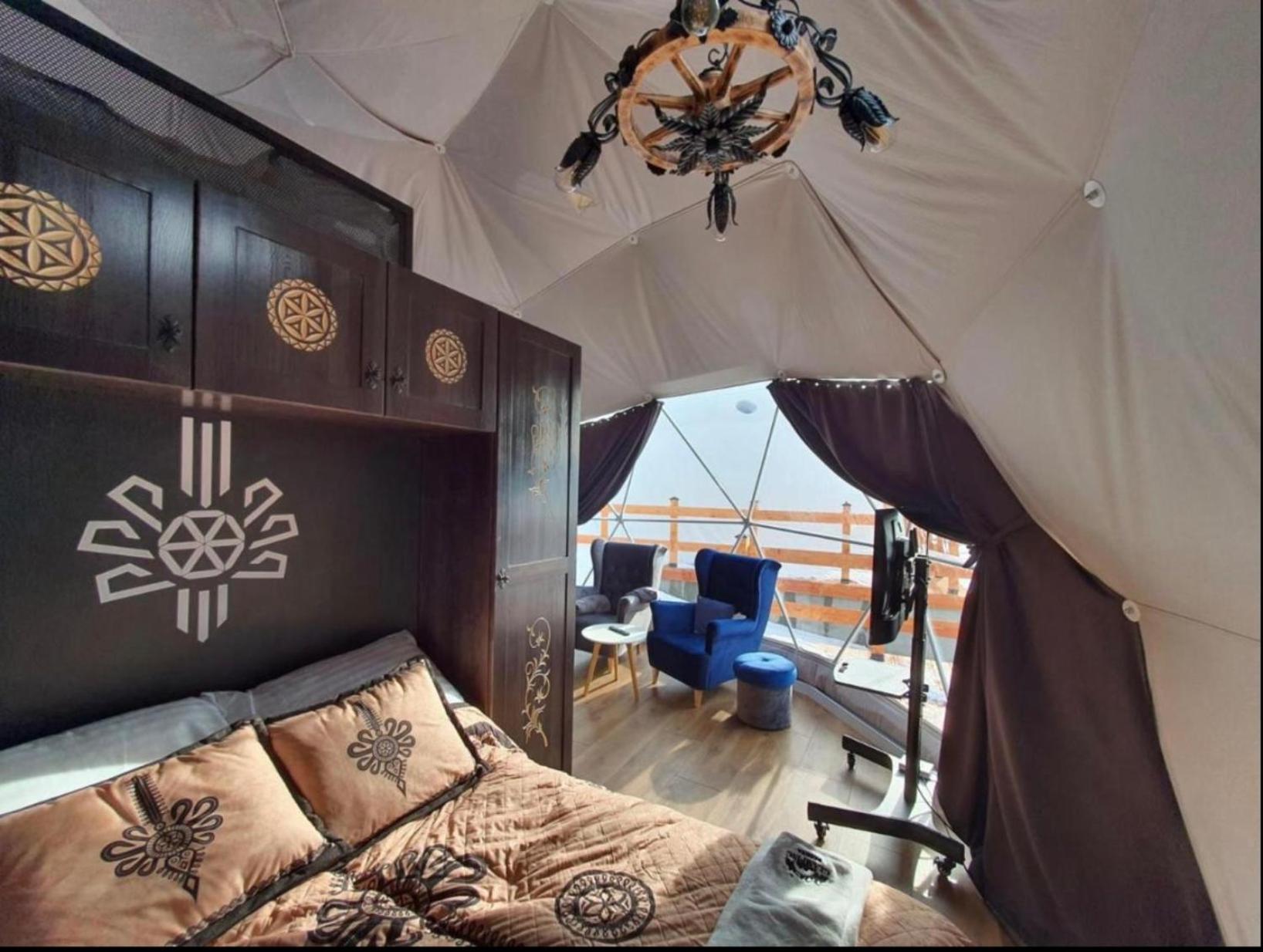 Glamping Pasieka Namiot Glamp Bukowina Tatrzanska - Domki W Gorach Groń 外观 照片