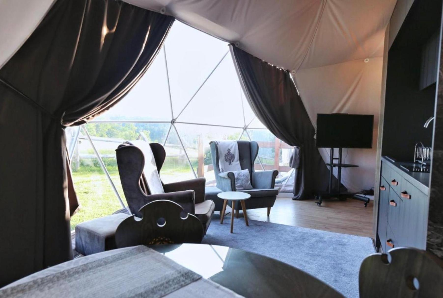 Glamping Pasieka Namiot Glamp Bukowina Tatrzanska - Domki W Gorach Groń 外观 照片