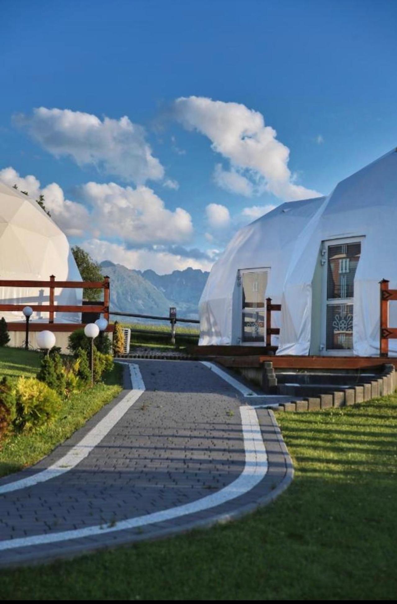 Glamping Pasieka Namiot Glamp Bukowina Tatrzanska - Domki W Gorach Groń 外观 照片
