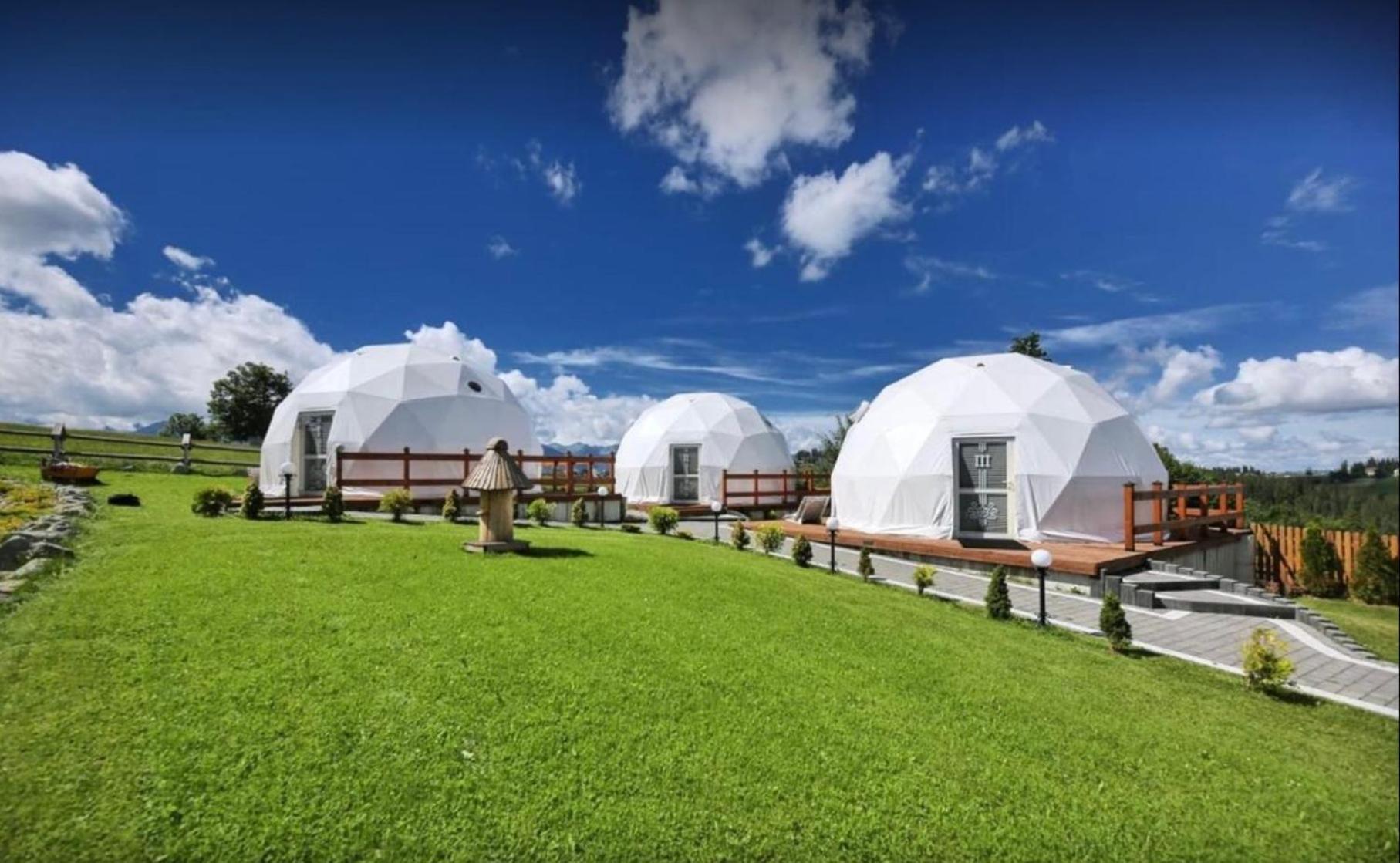 Glamping Pasieka Namiot Glamp Bukowina Tatrzanska - Domki W Gorach Groń 外观 照片